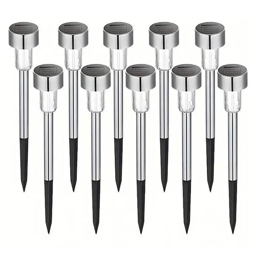 10 - Pack: Outdoor Solar Landscape Lawn Light - GJB PRODUCTS