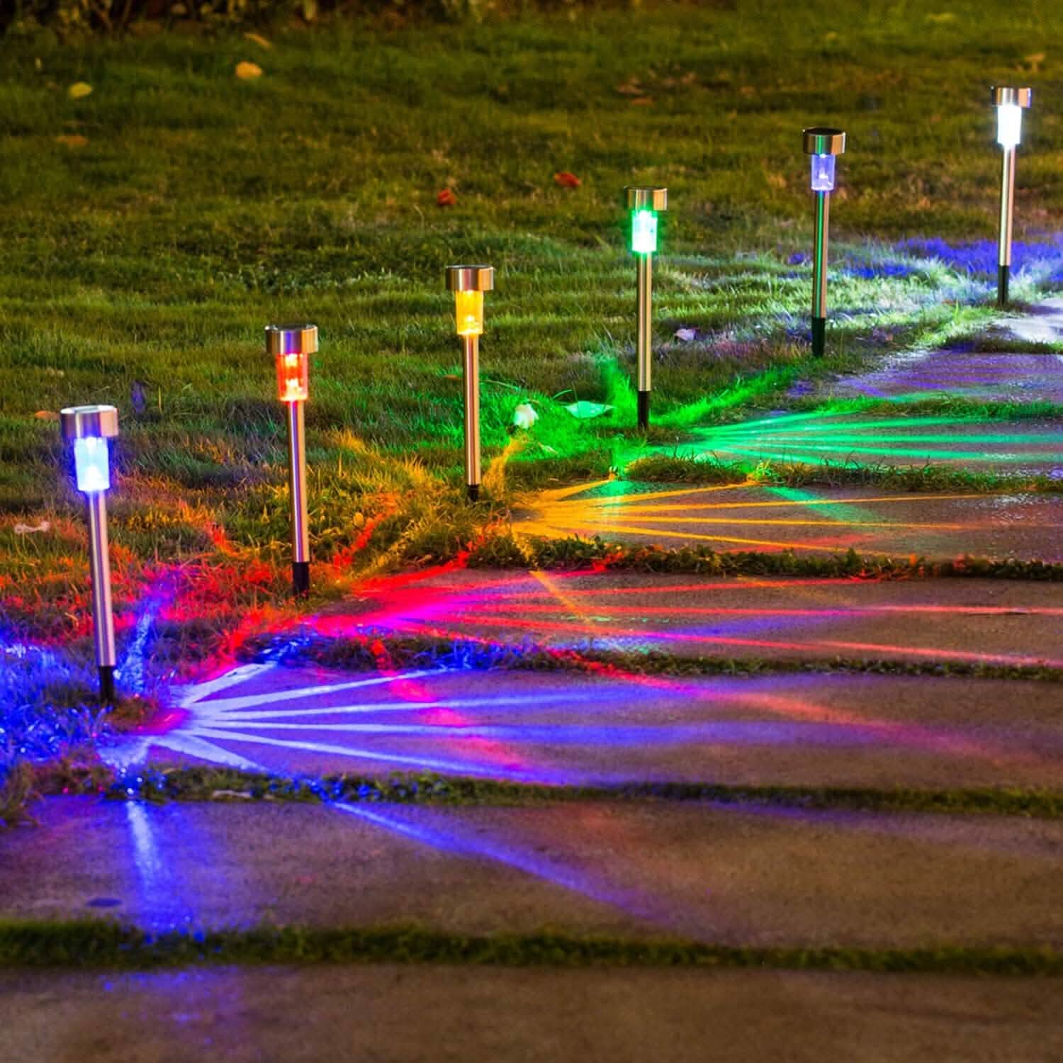 10 - Pack: Outdoor Solar Landscape Lawn Light - GJB PRODUCTS