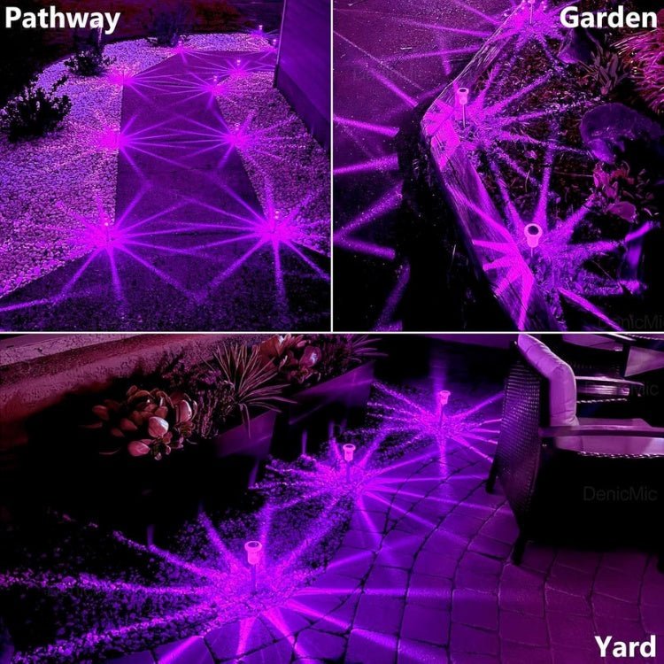 10 Pcs Solar Powered Halloween Lights•Waterproof/Rustproof Outdoor Decorations For Yard, Garden & Party Decor - GJB PRODUCTS