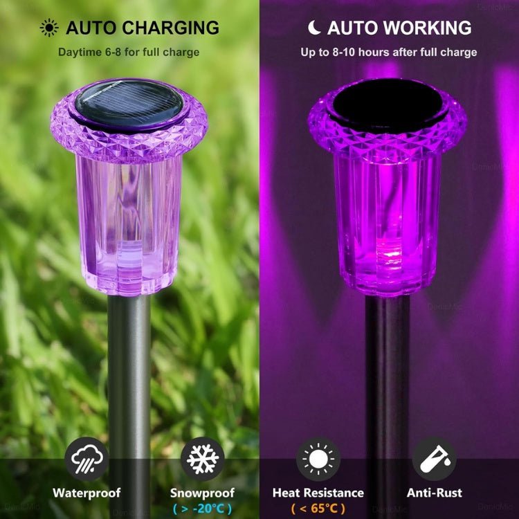 10 Pcs Solar Powered Halloween Lights•Waterproof/Rustproof Outdoor Decorations For Yard, Garden & Party Decor - GJB PRODUCTS