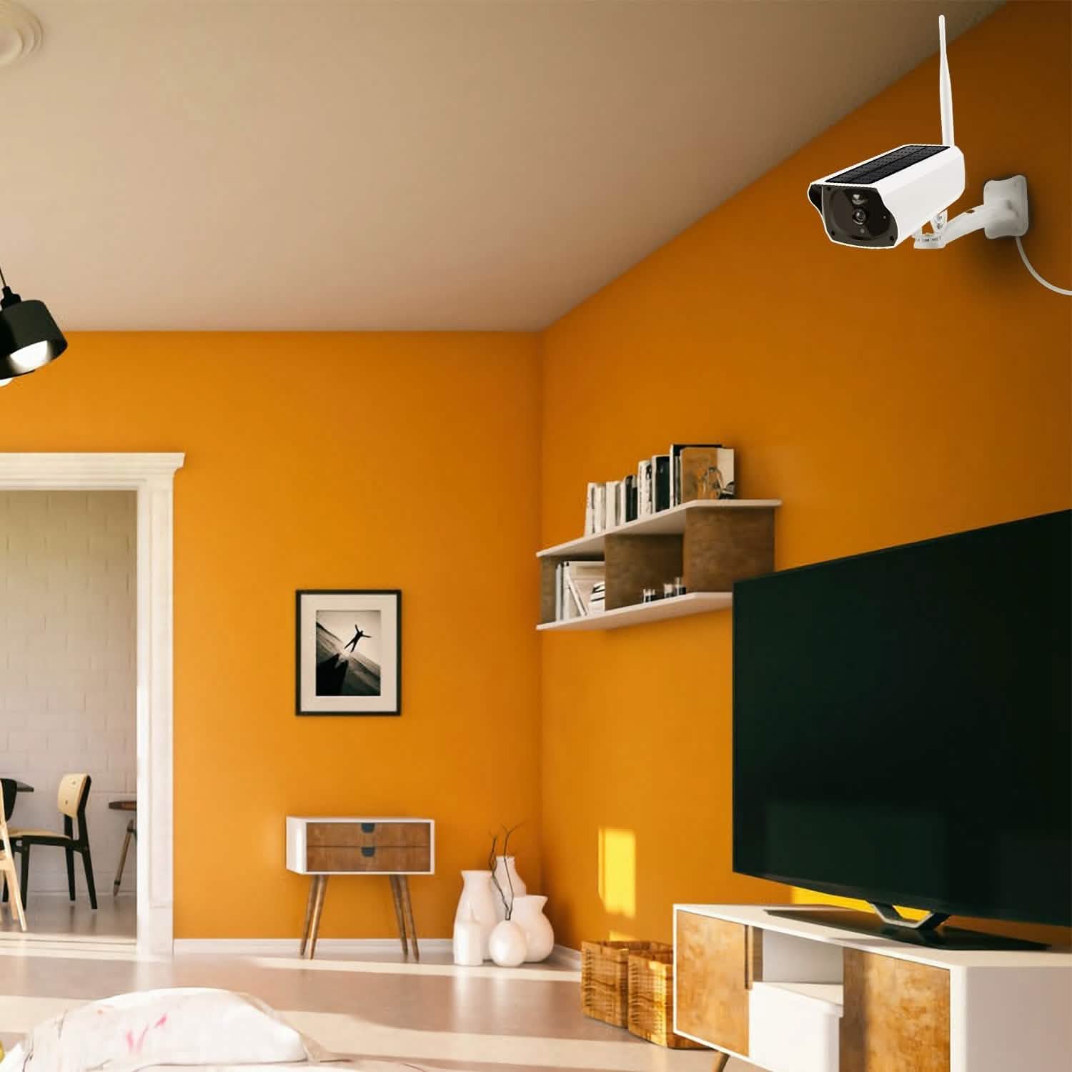 1080P Solar Powered Wifi IP Camera - GJB PRODUCTS