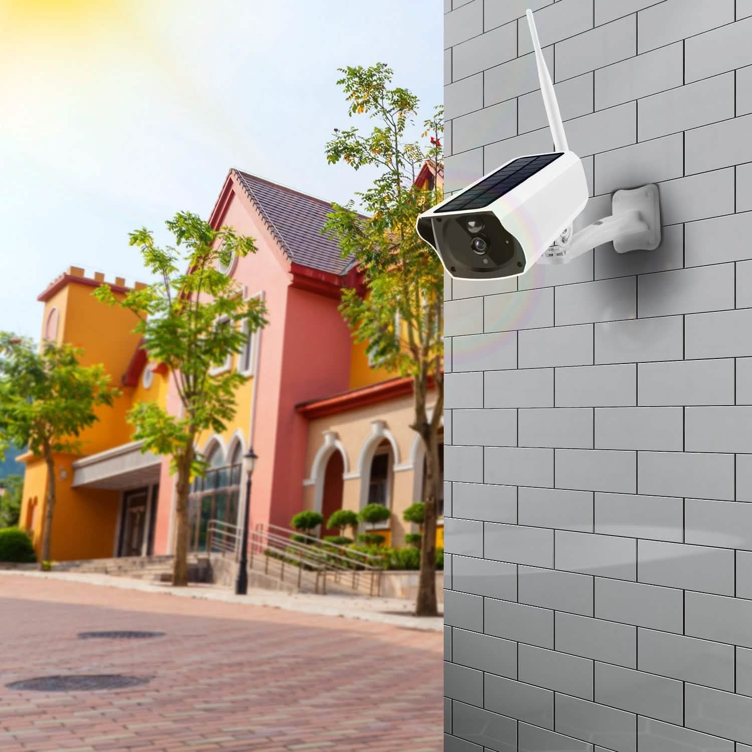 1080P Solar Powered Wifi IP Camera - GJB PRODUCTS