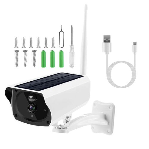 1080P Solar Powered Wifi IP Camera - GJB PRODUCTS