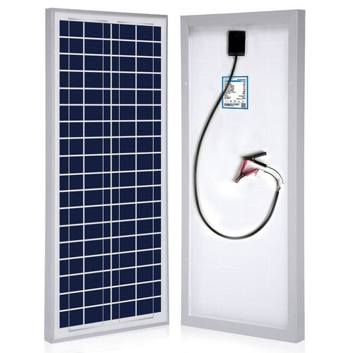 35 Watt 12 Volt Polycrystalline Solar Panel by GJB PRODUCTS