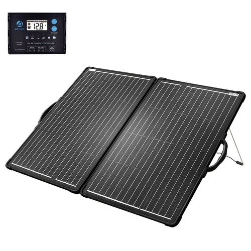 ACOPower Plk 120W Portable Solar Panel Kit, Lightweight Briefcase with by GJB PRODUCTS