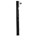 7' Outdoor Solar Heated Shower with 360 Rotating Rainfall Head - GJB PRODUCTS