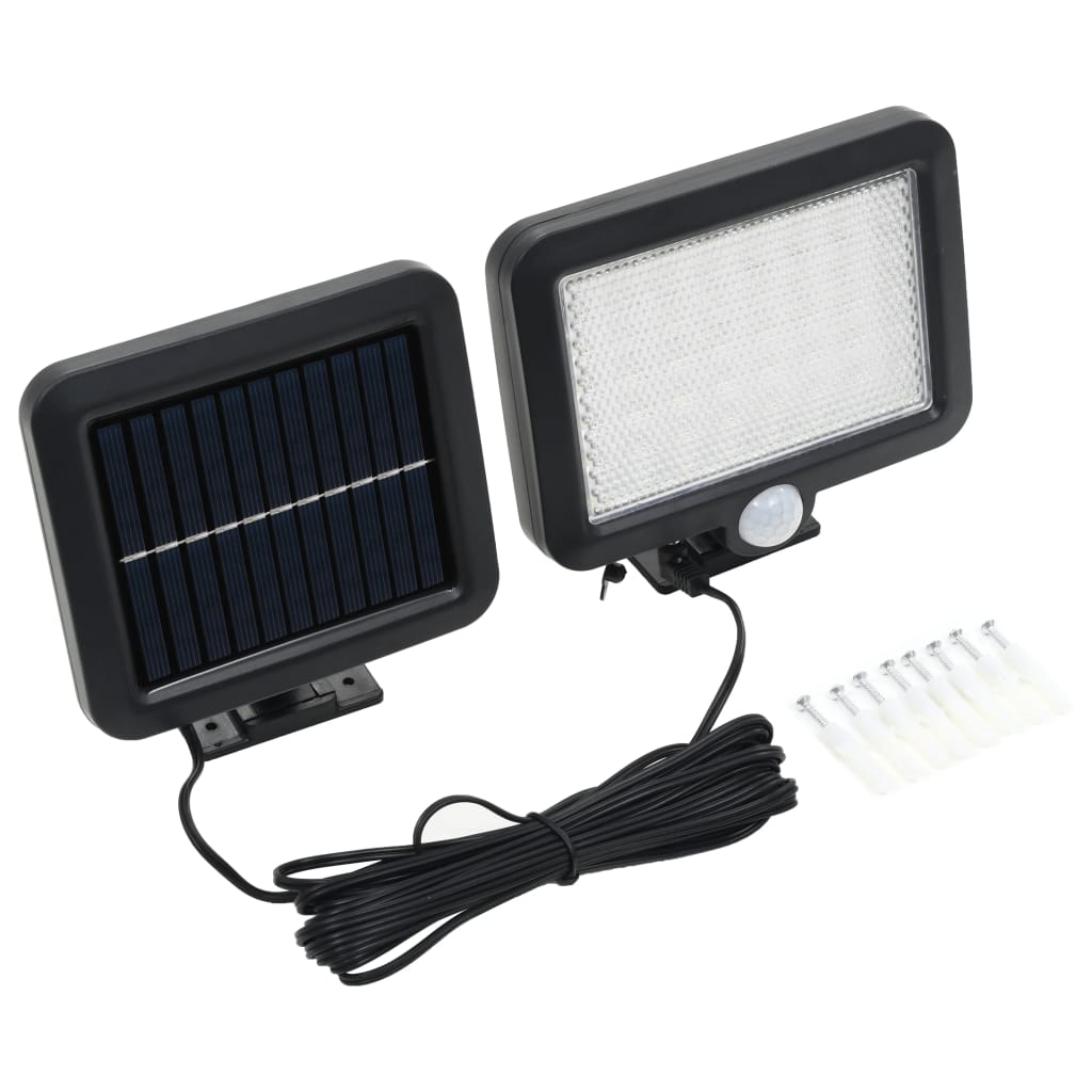 vidaXL LED Solar Powered Lamp with Motion Sensor by VidaXL