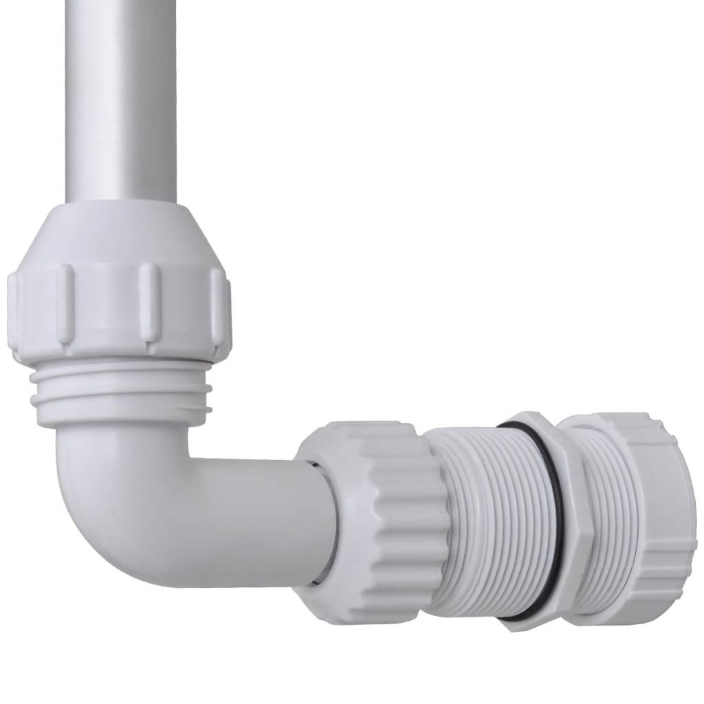 vidaXL Cascade Waterfall Pool Fountain with LED Lights by VidaXL