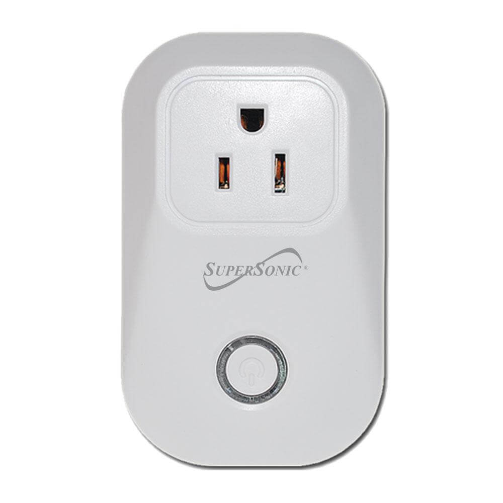 Supersonic: (3-Pc)Smart Home Starter Kit WiFi enabled: HD Camera, Plug, and Bulb by Supersonic