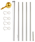EZ Pole Sectional Flagpole - Made in USA - 5 Year Warranty by Flagman of America