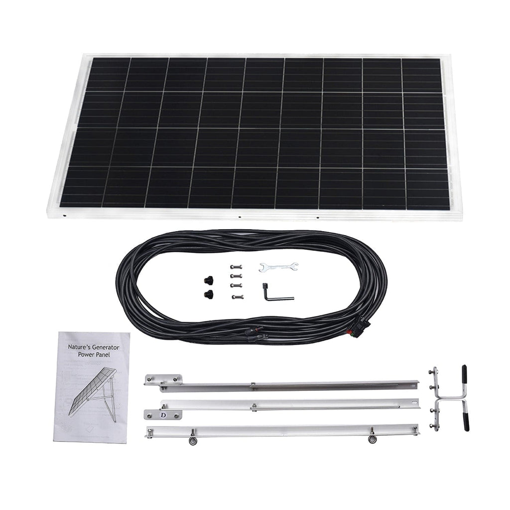 100W Rigid Solar Panels by Nature's Generator
