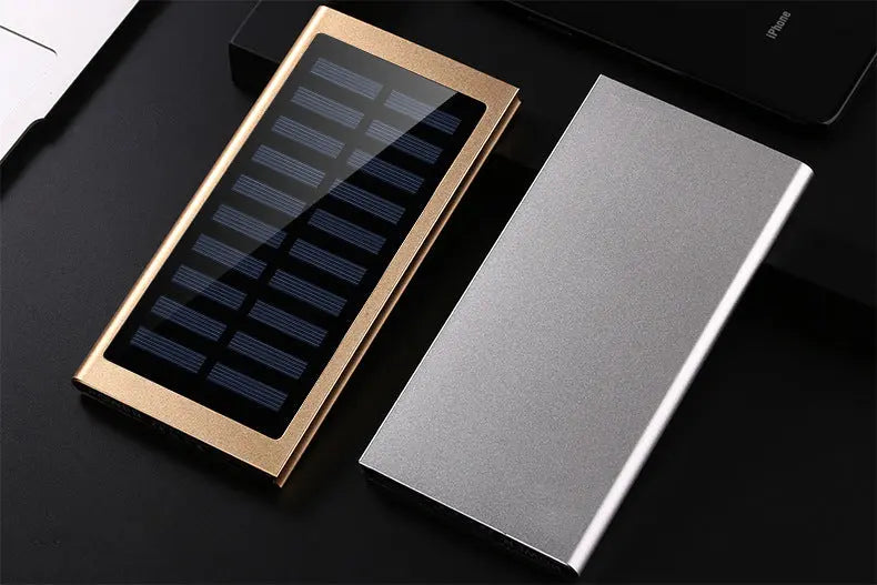 Portable Solar Power Bank 20,000mAh Battery by Anacotte