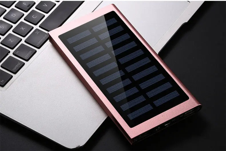 Portable Solar Power Bank 20,000mAh Battery by Anacotte