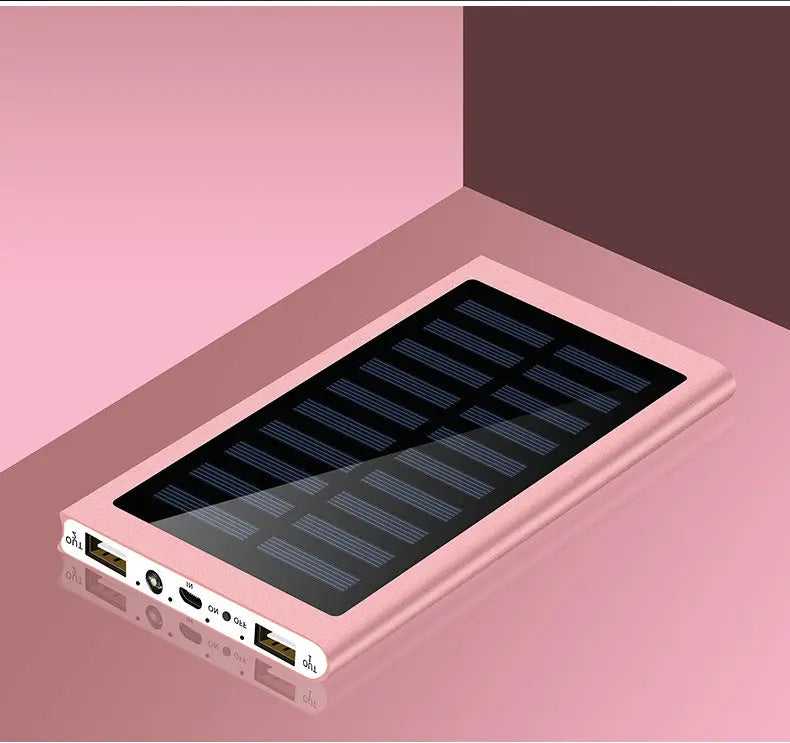 Portable Solar Power Bank 20,000mAh Battery by Anacotte