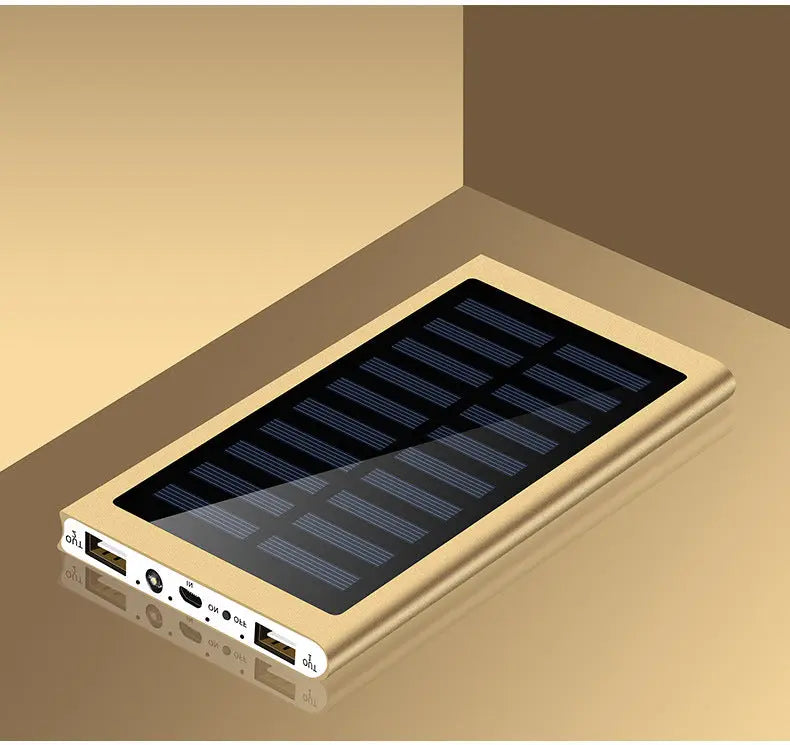Portable Solar Power Bank 20,000mAh Battery by Anacotte