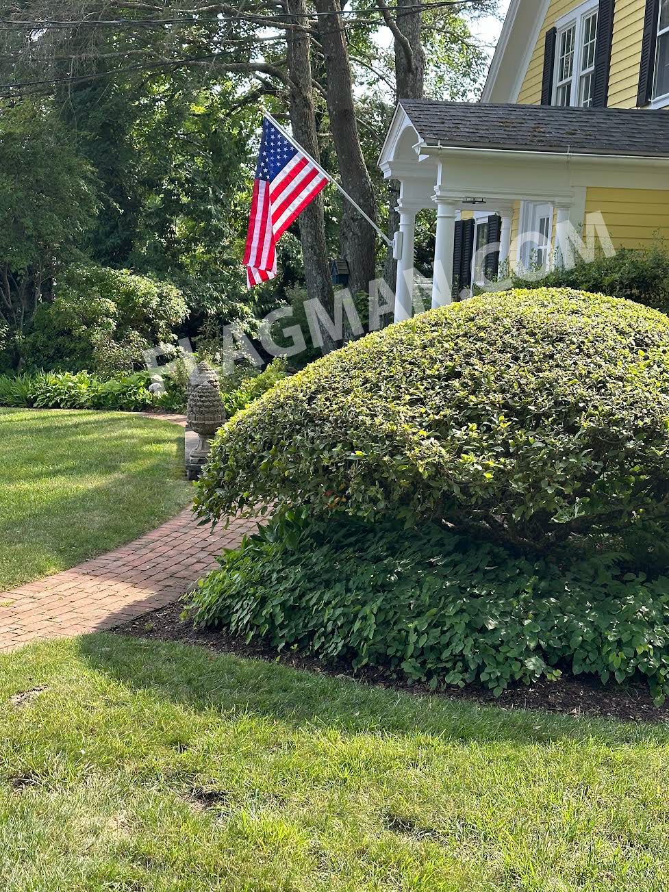 Tangle Free Aluminum Flagpole for Outdoor Display by Flagman of America