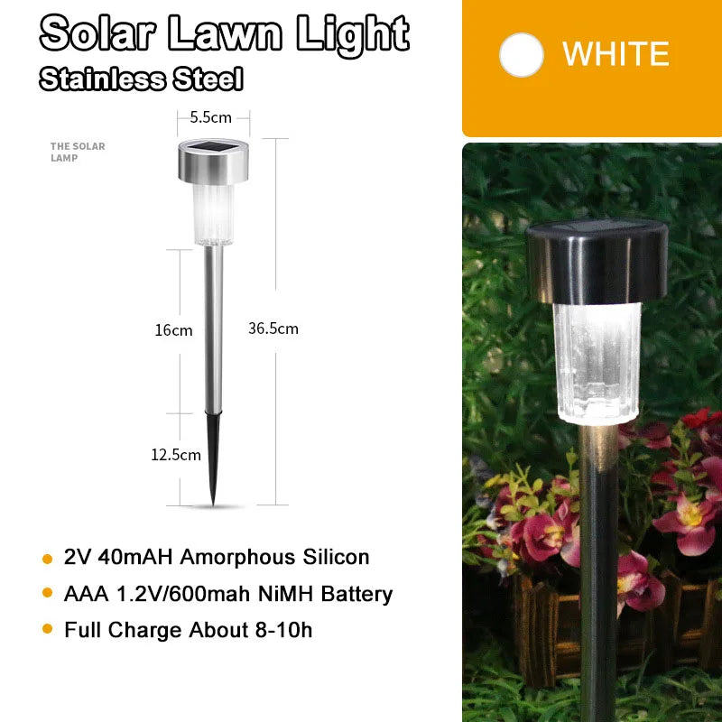 Decorative LED Solar Powered Outdoor Lights by GJB PRODUCTS
