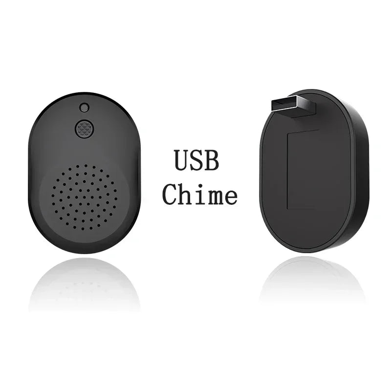 WiFi Video Doorbell Alarm Camera with HD. Wireless Remote Operated,Motion Detector and Night Vision by GJB PRODUCTS