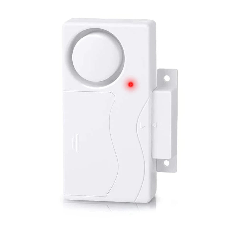 Home Security Wireless Door or Window Alarm Sensor System with Remote, Anti Lost Vibration Warning Alarm by GJB PRODUCTS