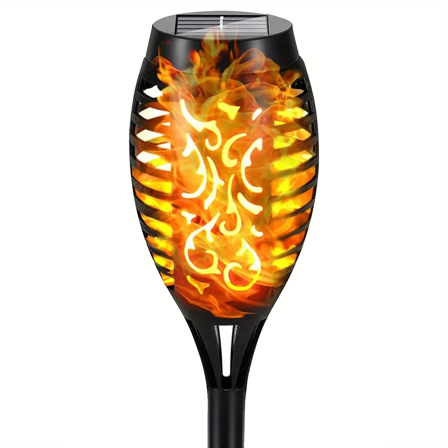 12LED Solar Flame Light for Outdoors and Waterproof. Decorations by GJB PRODUCTS