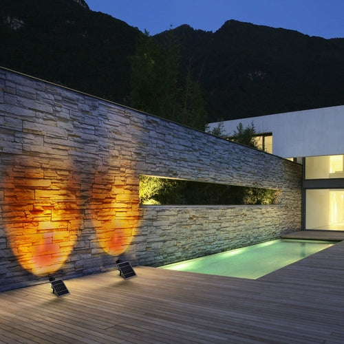 Solar Power Outdoor Sunset Projector Light by GJB PRODUCTS