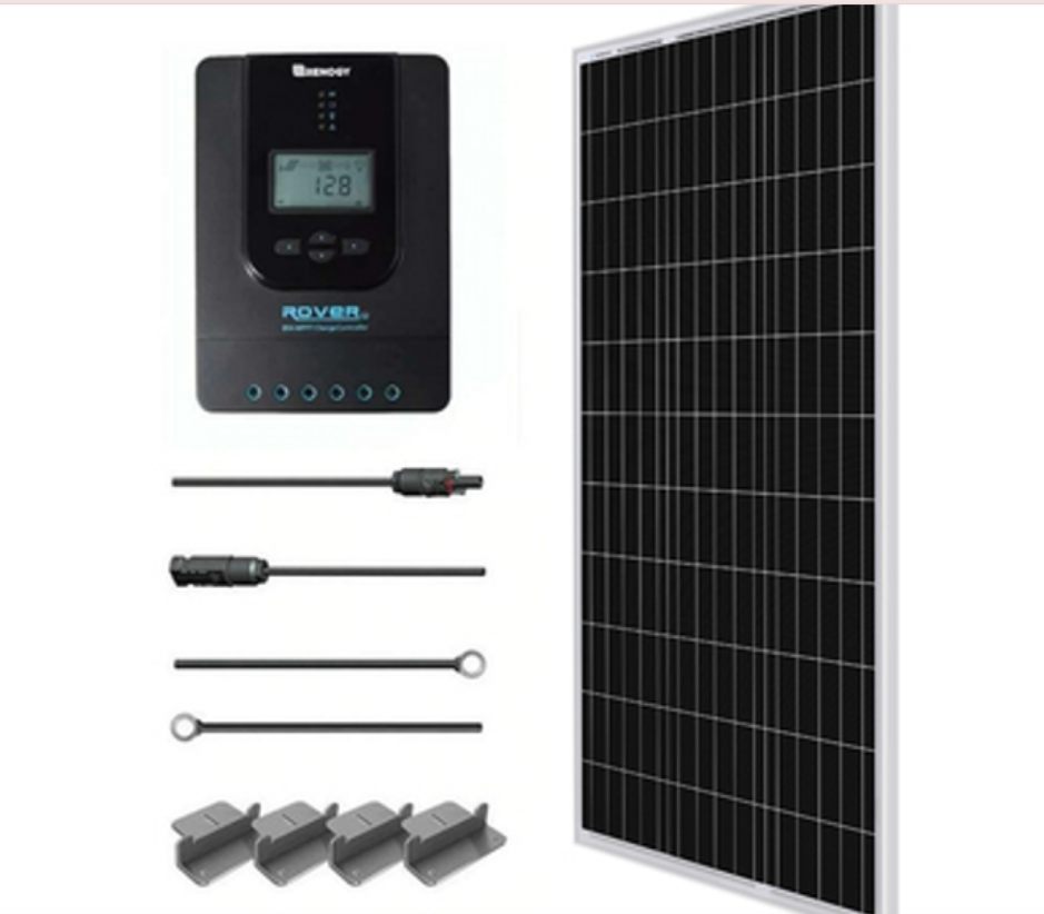 100W/12V ETFE Flexible Panel Solar Premium Kit by Renogy