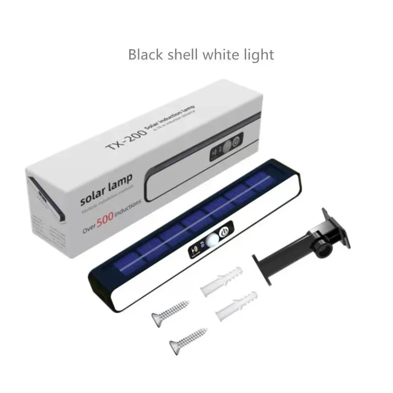 Portable LED Solar Security Light with Motion sensor. -Bracket or Clamp Mount- by GJB PRODUCTS