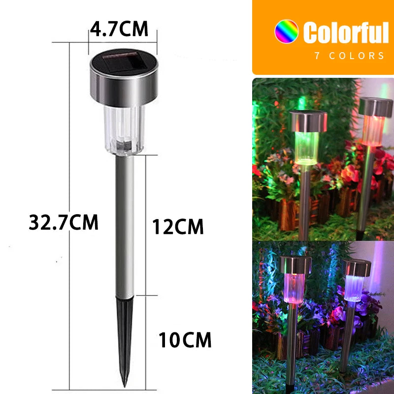 Decorative LED Solar Powered Outdoor Lights by GJB PRODUCTS