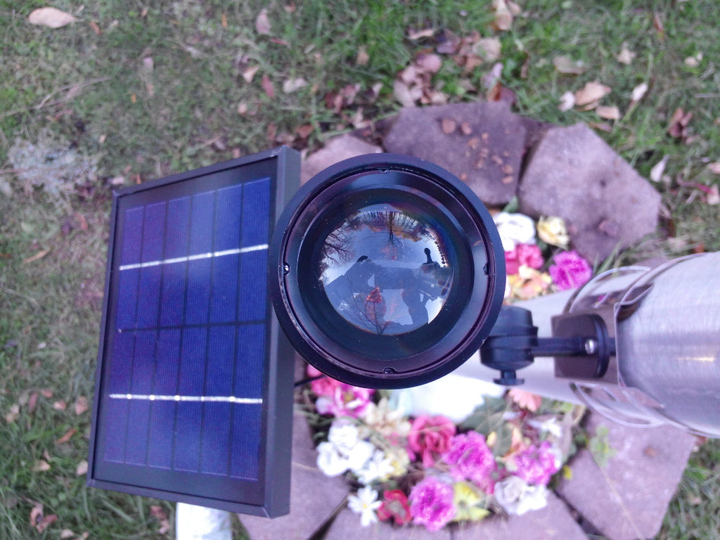 Commercial Solar Flagpole Light - CREE by Flagman of America