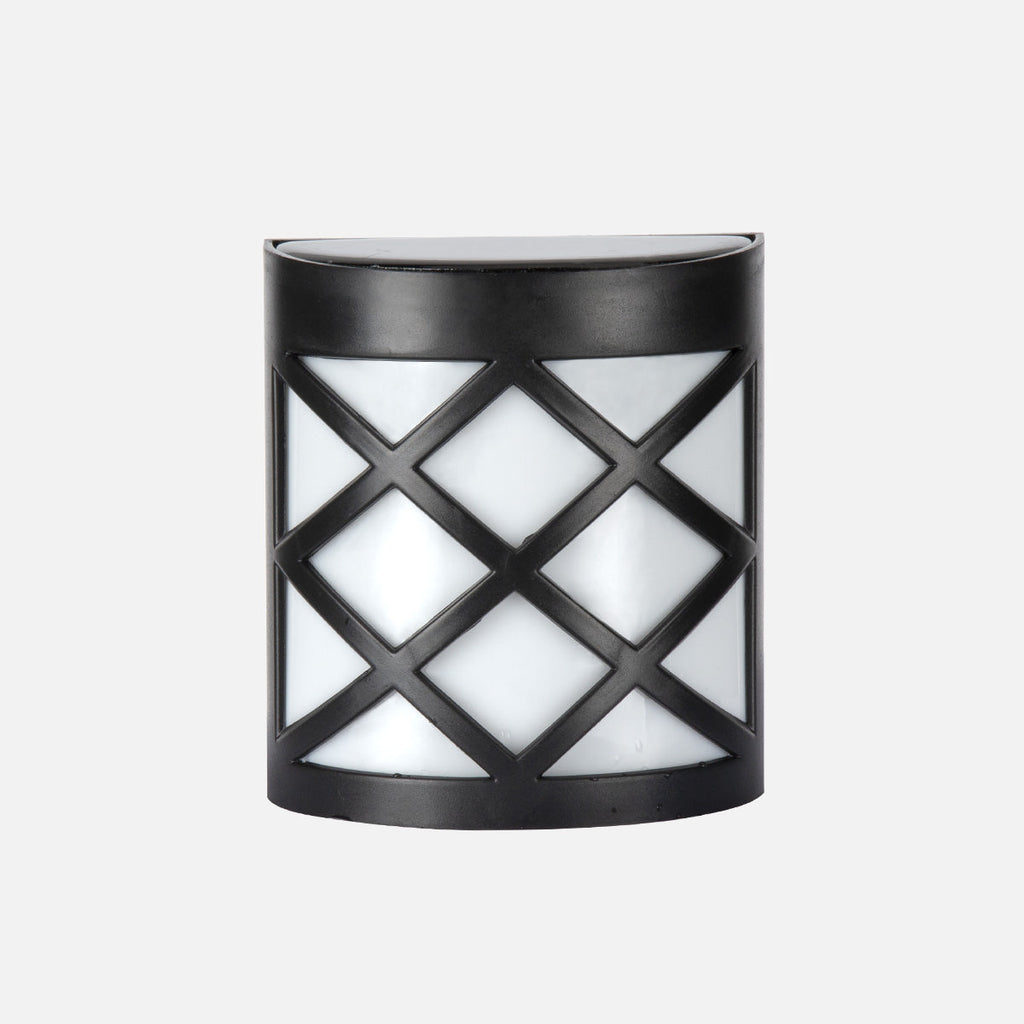 Gigalumi Grid Solar Fence Lights Set (8 Pack) by Gigalumi