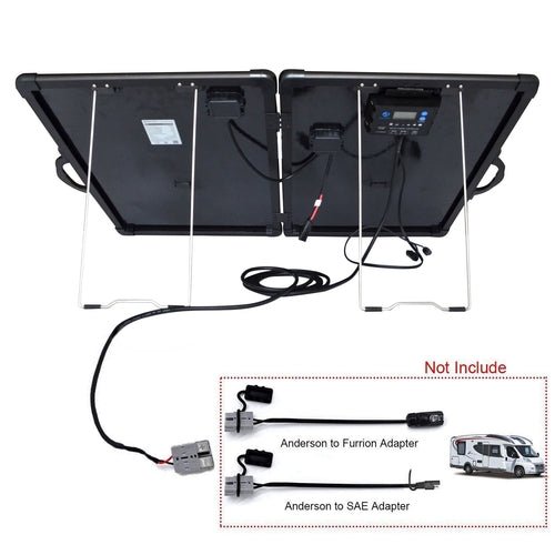 ACOPOWER: 120W Portable Solar Panel Kit (Briefcase Size) - GJB PRODUCTS