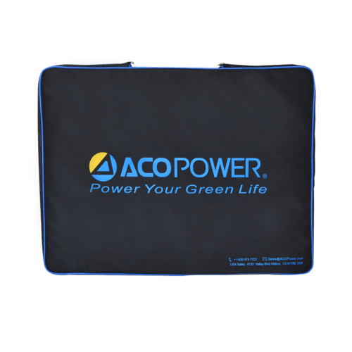 ACOPOWER: 120W Portable Solar Panel Kit (Briefcase Size) - GJB PRODUCTS