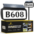 Address Sign House Number Solar Powered BICSSL - 11 - GJB PRODUCTS