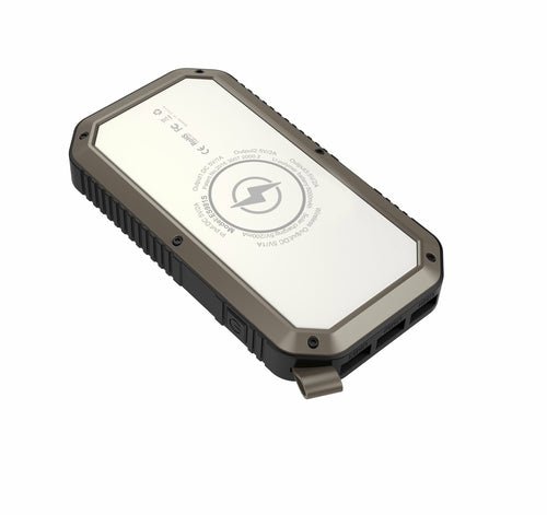 CSun: Mini Solar Powered Wireless Power Bank, 10,000mAh Capacity - GJB PRODUCTS