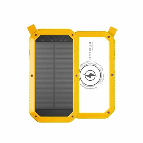 CSun: Mini Solar Powered Wireless Power Bank, 10,000mAh Capacity - GJB PRODUCTS