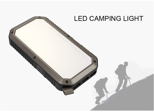 CSun: Mini Solar Powered Wireless Power Bank, 10,000mAh Capacity - GJB PRODUCTS