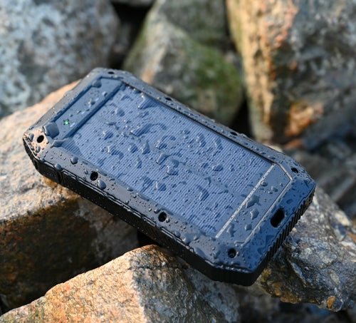 CSun: Mini Solar Powered Wireless Power Bank, 10,000mAh Capacity - GJB PRODUCTS