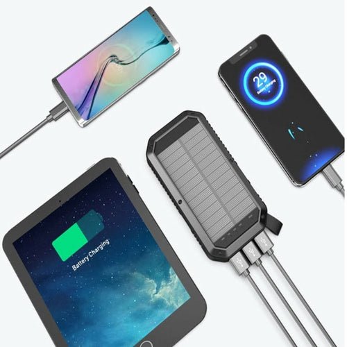 CSun: Mini Solar Powered Wireless Power Bank, 10,000mAh Capacity - GJB PRODUCTS