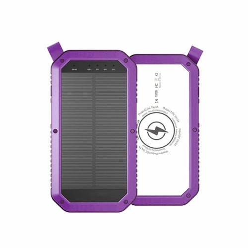 CSun: Mini Solar Powered Wireless Power Bank, 10,000mAh Capacity - GJB PRODUCTS