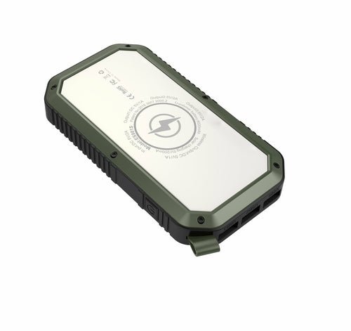 CSun: Mini Solar Powered Wireless Power Bank, 10,000mAh Capacity - GJB PRODUCTS