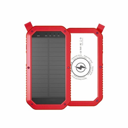 CSun: Mini Solar Powered Wireless Power Bank, 10,000mAh Capacity - GJB PRODUCTS