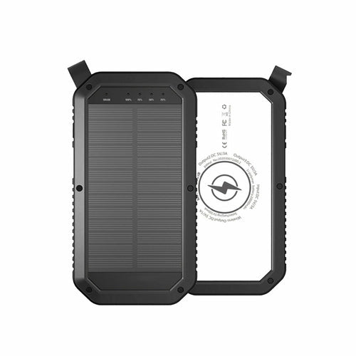 CSun: Mini Solar Powered Wireless Power Bank, 10,000mAh Capacity - GJB PRODUCTS