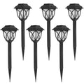 Cubilan: 6Pk DC 2V Solar Powered Decorative Stake Lights - GJB PRODUCTS