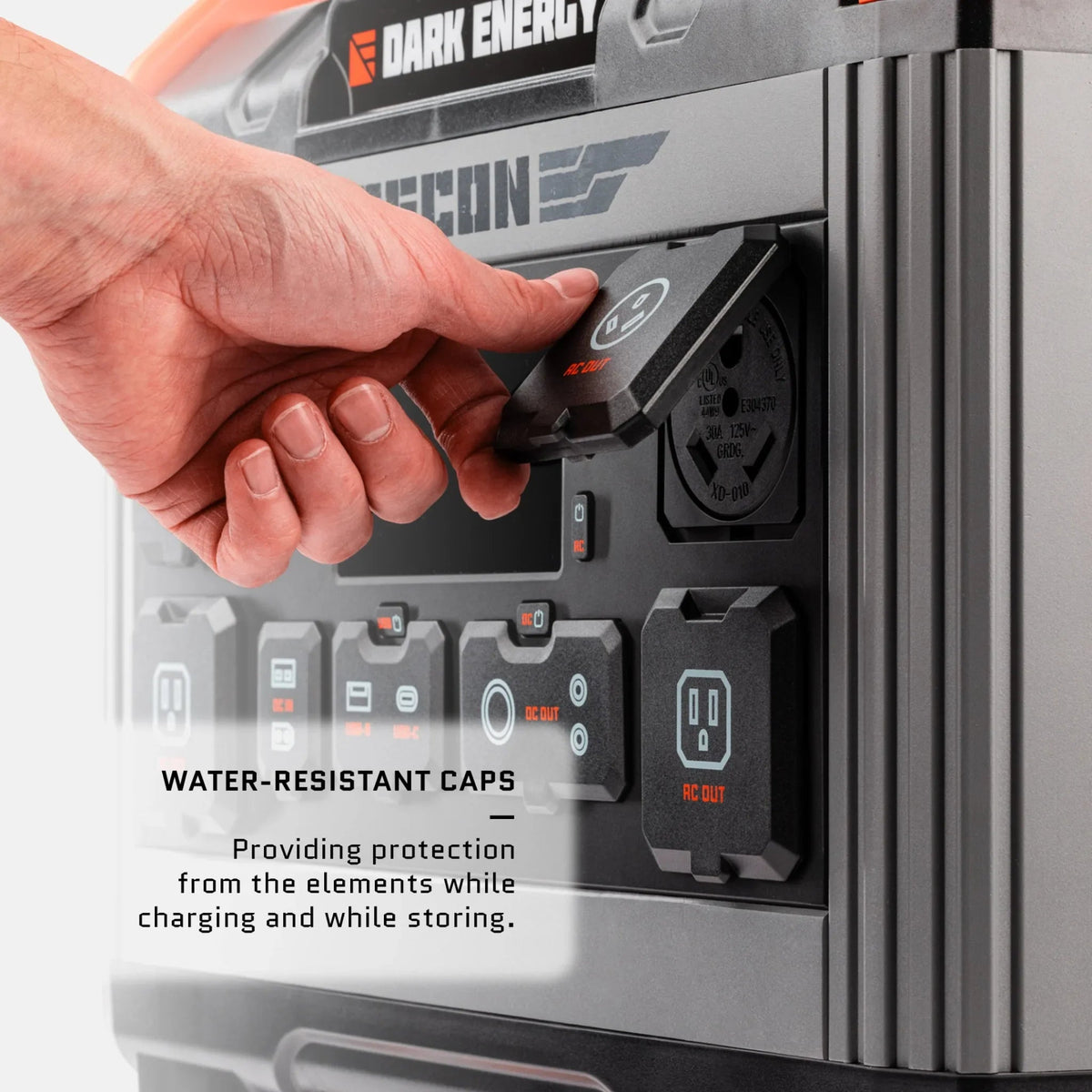 Dark Energy: Recon 2000 Power Station 2400W Inverter W/ 2016Wh Portable Power Capacity - GJB PRODUCTS