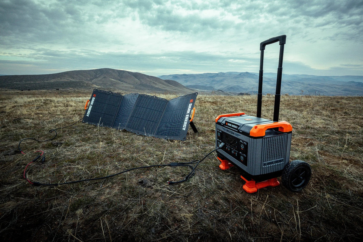 Dark Energy: Recon 2000 Power Station 2400W Inverter W/ 2016Wh Portable Power Capacity - GJB PRODUCTS