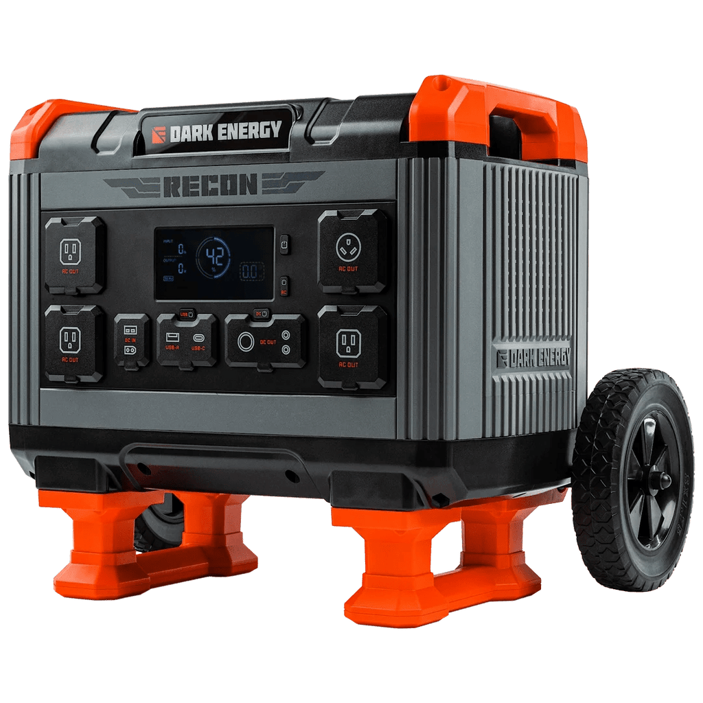 Dark Energy: Recon 2000 Power Station 2400W Inverter W/ 2016Wh Portable Power Capacity - GJB PRODUCTS