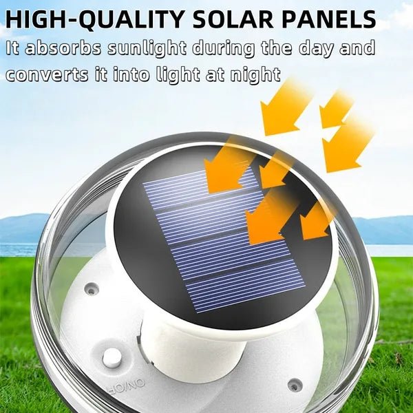 DBjjjus: Multi - Colored Changing Solar Powered Floating Swimming Pool LED Glow Globe Lights - Built - In Light Sensor/ 12Hr Charge Time/ IPX7 Waterproof/ Rechargeable - GJB PRODUCTS