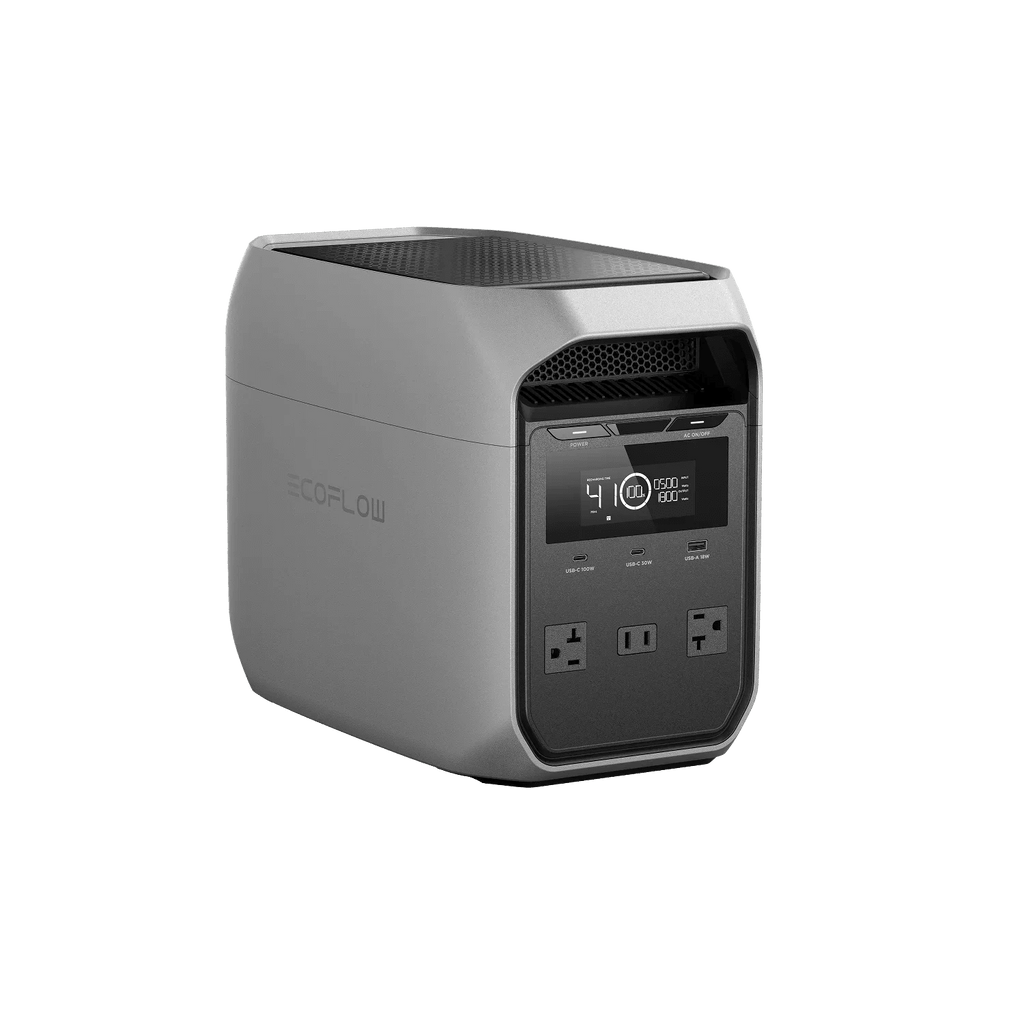 EcoFlow DELTA 3 Classic Portable Power Station 1800W Output•3600W Surge•1024Wh Lithium Iron Phosphate•Also AC Recharging•3 Year Warranty W/ App Sign-Up - GJB PRODUCTS