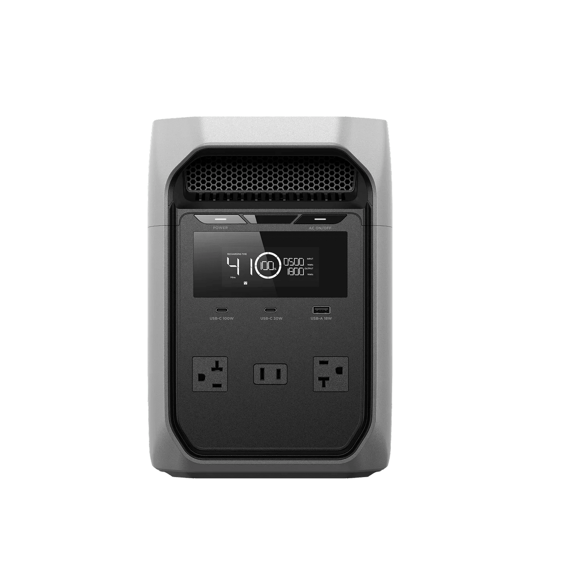 EcoFlow DELTA 3 Classic Portable Power Station 1800W Output•3600W Surge•1024Wh Lithium Iron Phosphate•Also AC Recharging•3 Year Warranty W/ App Sign-Up - GJB PRODUCTS