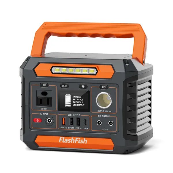 Flashfish: 300W Portable Solar Power Station 62400mAh - GJB PRODUCTS